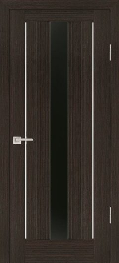 Межкомнатная царговая дверь Profilo Porte PSS-2 Мокко остекленная — фото 1